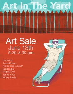 Art in the Yard Poster